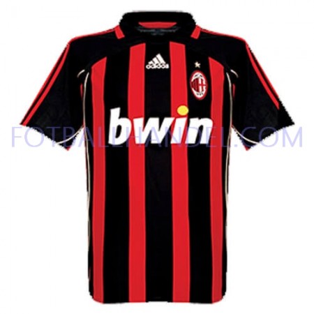 Herre Fotballdrakter AC Milan Hjemme Retro 2006-2007 Kortermet